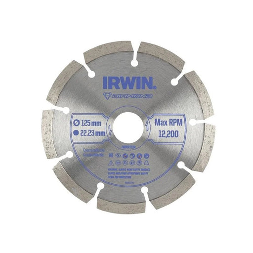 IRWIN® Segmented Diamond Blade 125 x 22.23mm - IW8087104