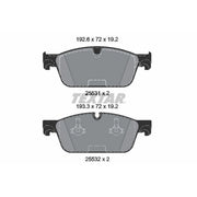 Textar Front Brake Pad Set 2553101