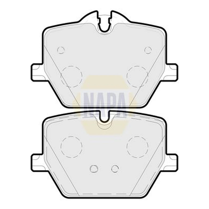 NAPA Rear Brake Pad Set NBP1675