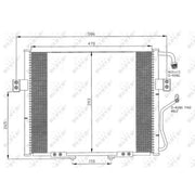 NRF Air Conditioning Condenser 35399