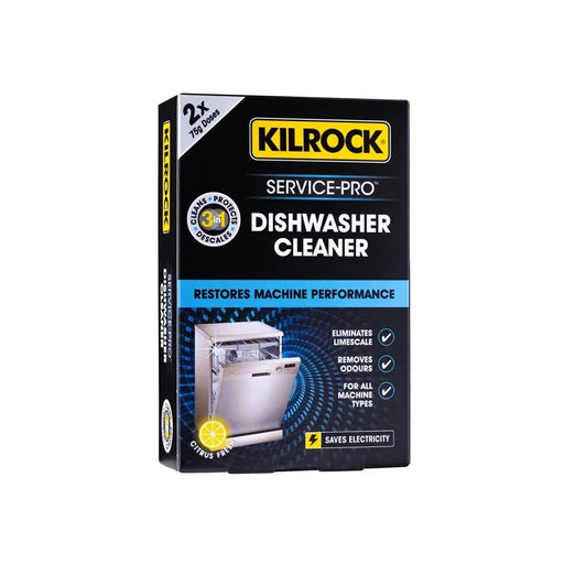 Kilrock Service Pro Dishwasher Descaler & Cleaner 2 x 75g - SERVICEPRODW