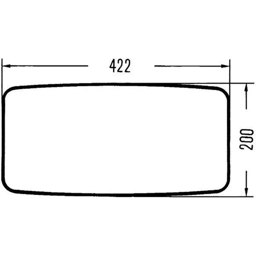 Hella Door / Wing Mirror both sides 8SB 501 081-031