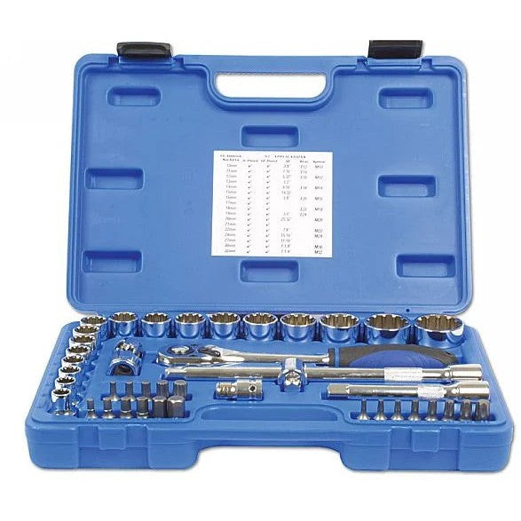 Laser Tools Alldrive Socket Set 1/2"D 42pc - PL
