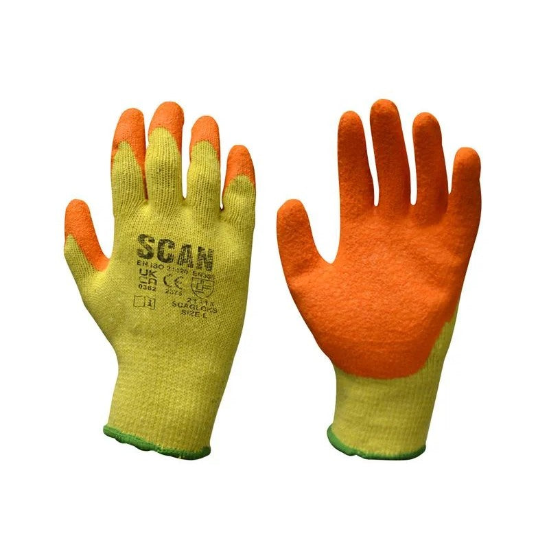 Scan Knitshell Latex Palm Gloves - XXL (Size 11) - SCAGLOKSXX
