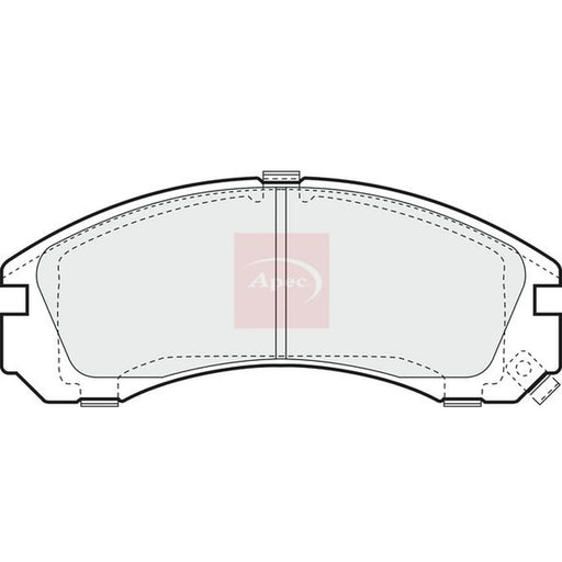 Apec Front Brake Pad Set PAD781