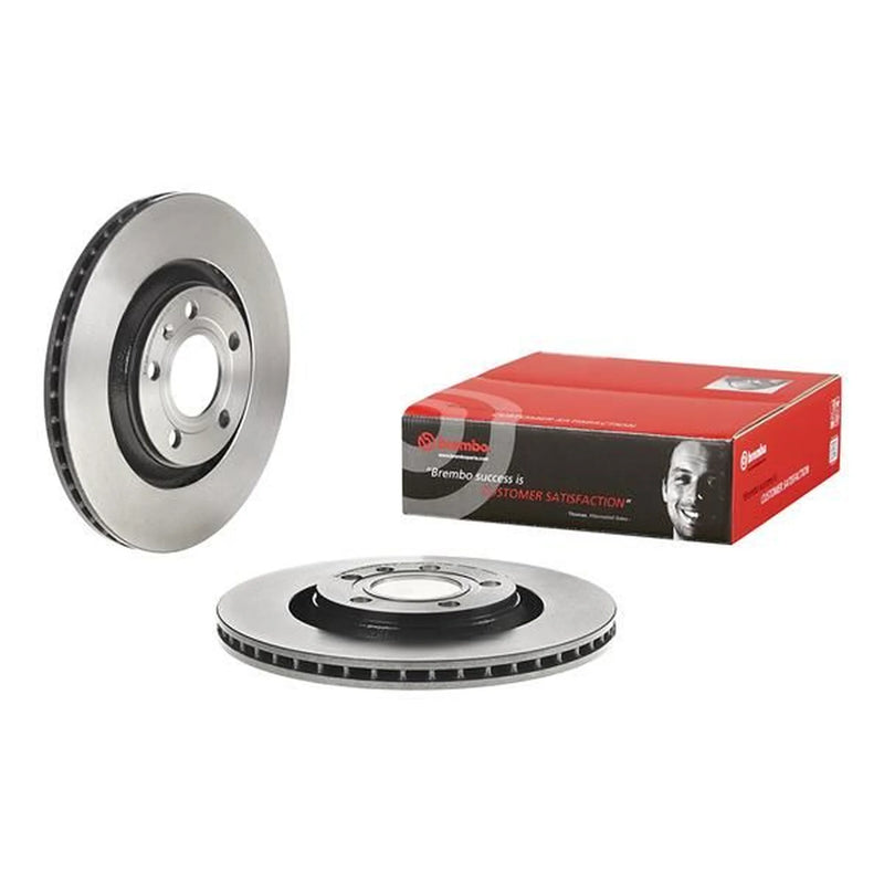 Brembo 2 x Internally Vented Rear Brake Discs 09.A814.11