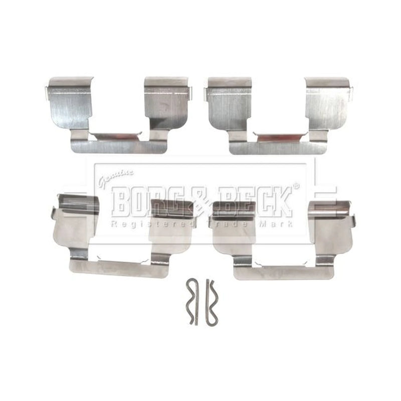 Borg & Beck Brake Pad Accessory Fitting Kit Front BBK1478