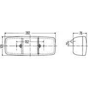 Hella Tail Light / Lamp R10W Right 2SD 001 699-061