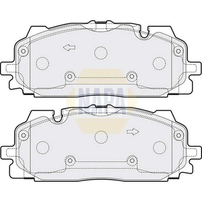 NAPA Front Brake Pad Set NBP1638