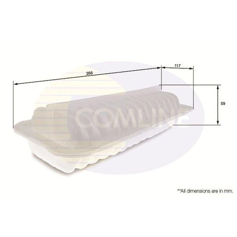 Comline Engine Air Filter CTY12085