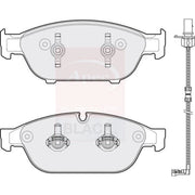 Apec Front Brake Pad Set PAD1784B