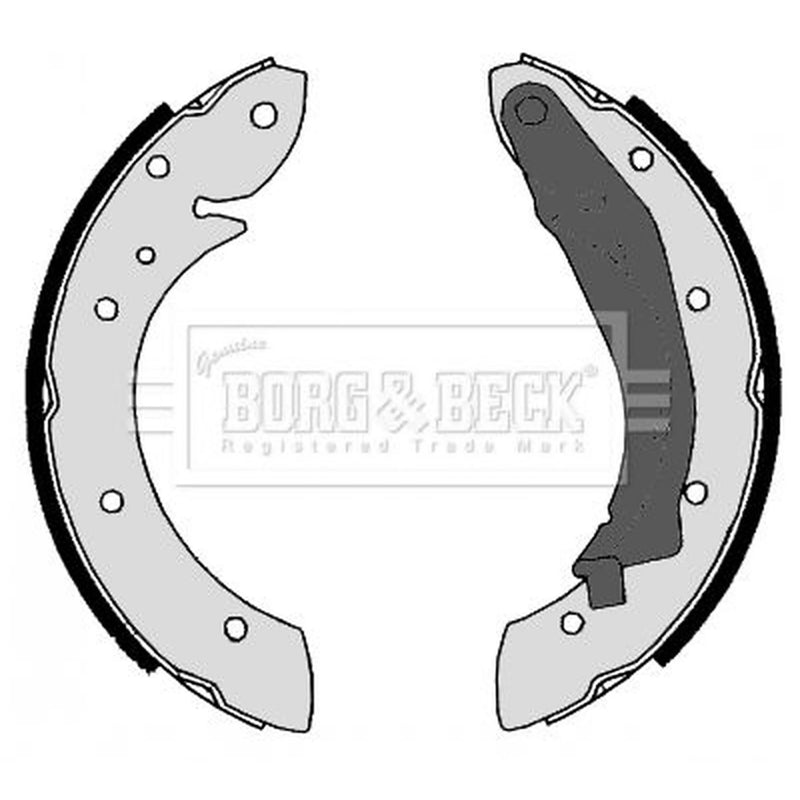 Borg & Beck Brake Shoe Set Axle Kit BBS6262