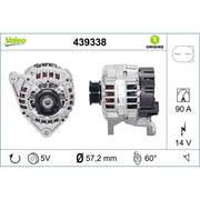 Valeo Car Alternator 12V 439338