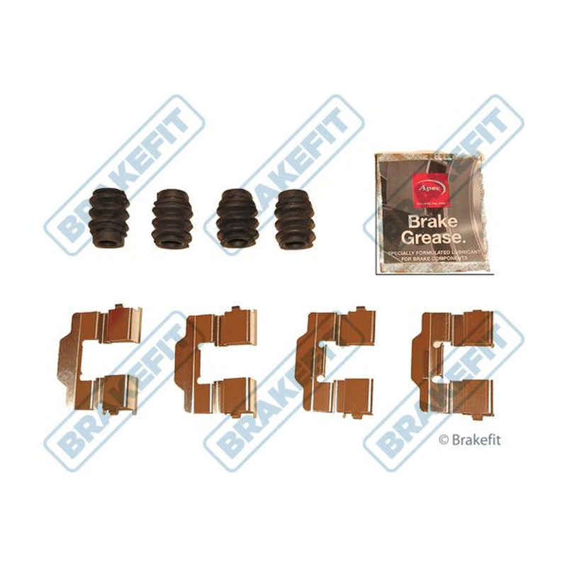 Apec Brake Pad Accessory Fitting Kit Front BKT1358