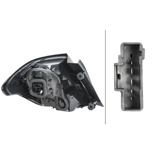 Hella Tail Light / Lamp PY21W Left 2SD 354 833-031