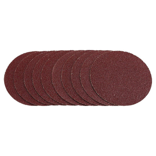 Draper Sanding Discs, 125mm, Hook & Loop, 40G (Pack of 10) 02693 Draper  - Town Parts