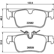 Mintex Rear Brake Pad Set MDB4295