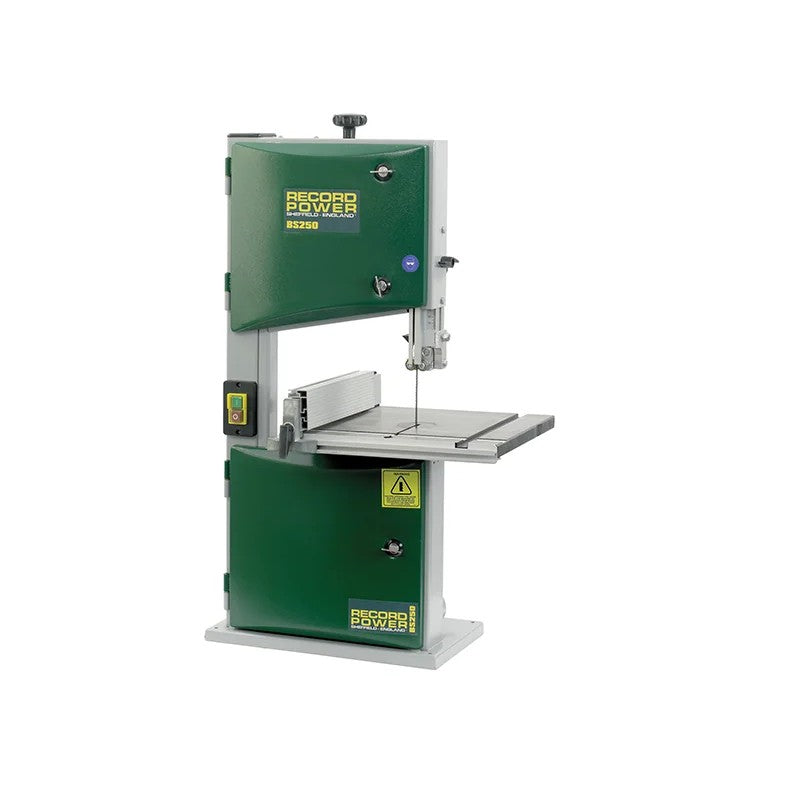 Record Power BS250 Benchtop Bandsaw 350W 240V - BS250