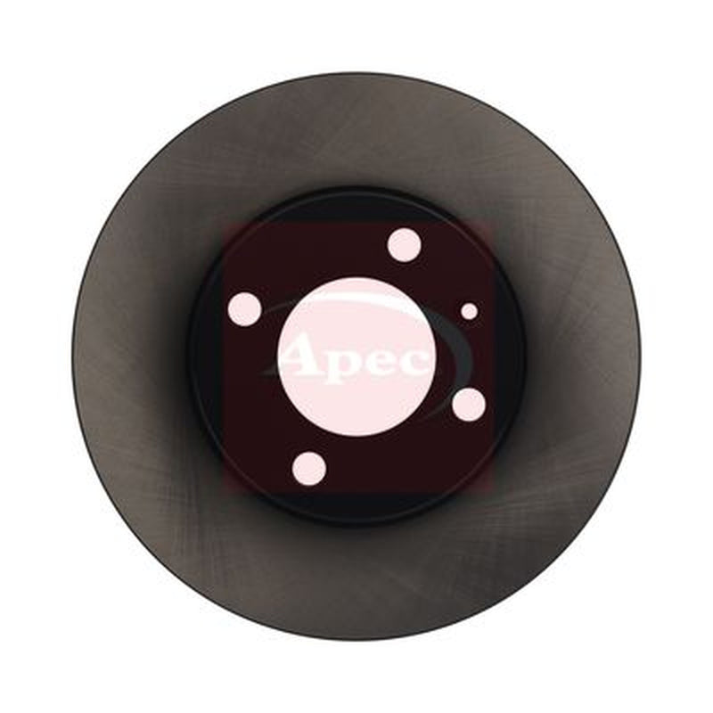 Apec 2 x Solid Front Brake Discs DSK137