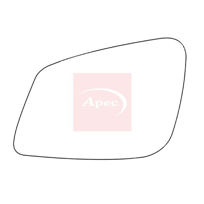 Apec Exterior Wing Mirror Glass Left AMS2009