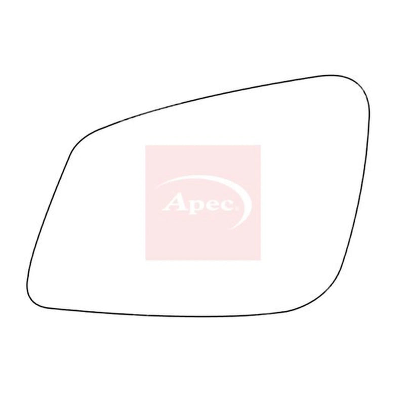 Apec Exterior Wing Mirror Glass Left AMS2009