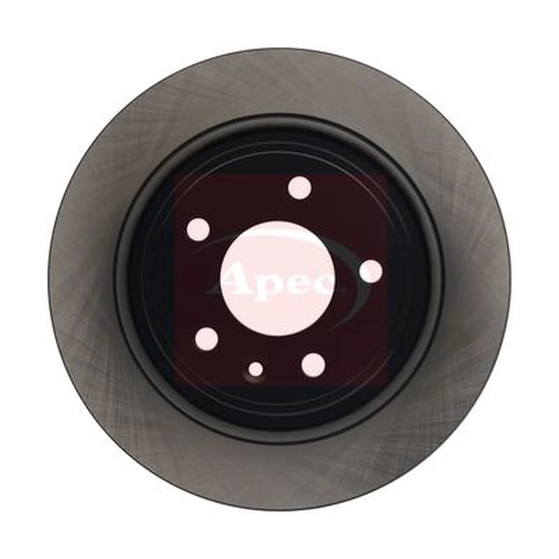 Apec 2 x Solid Rear Brake Discs DSK2756