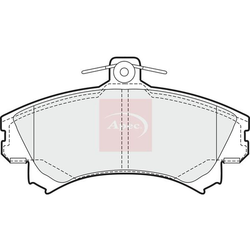 Apec Front Brake Pad Set PAD912