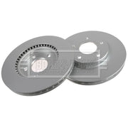 Borg & Beck 2 x Vented Front Brake Discs BBD5195