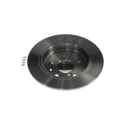 Bosch 2 x Solid Rear Brake Discs 0 986 479 047