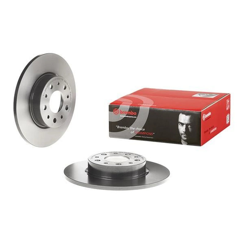 Brembo 2 x Solid Rear Brake Discs 08.A915.21