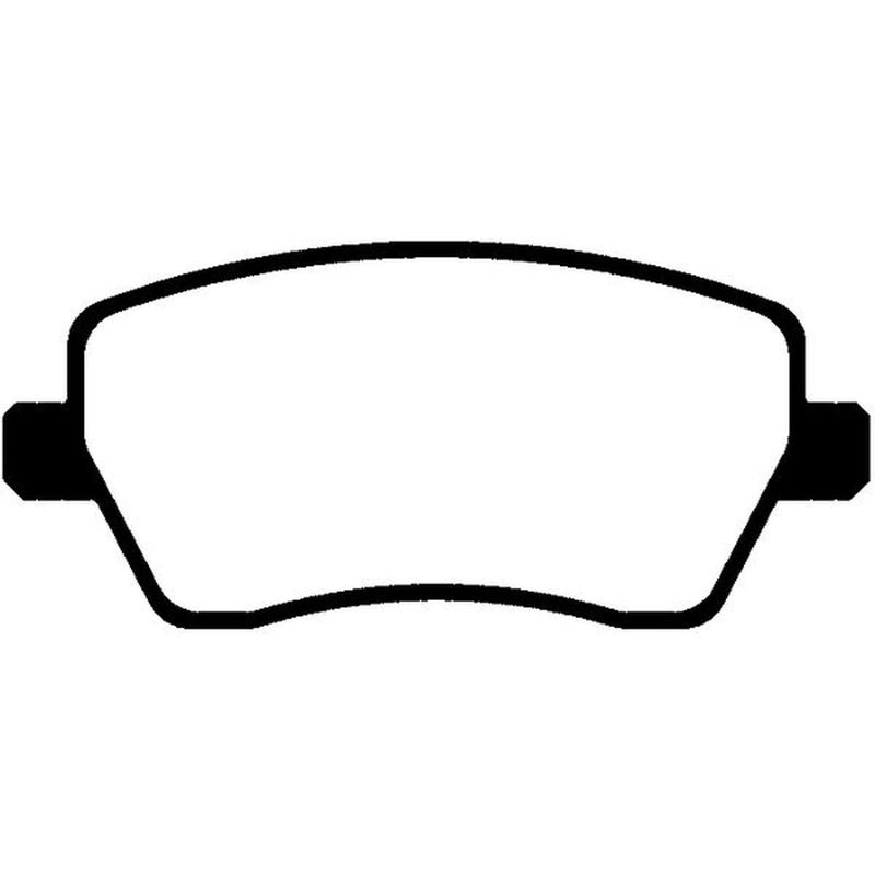 Abtex Front Brake Pad Set PLU3857