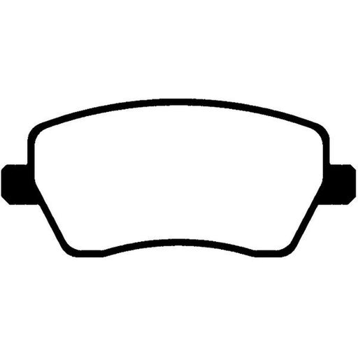 Abtex Front Brake Pad Set PLU3857