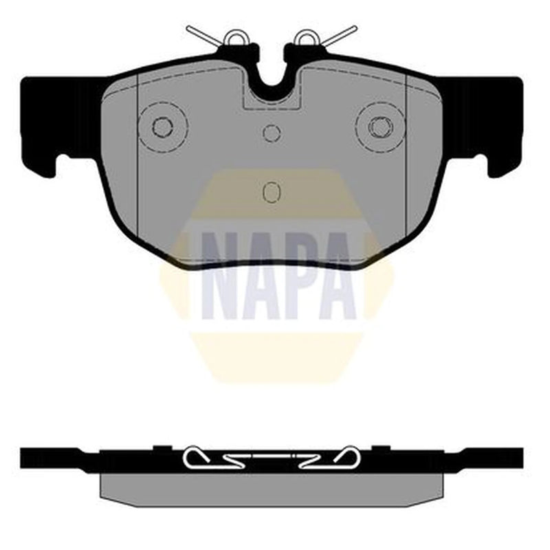 NAPA Rear Brake Pad Set NBP2015