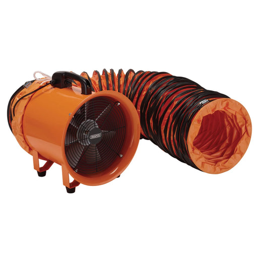 Draper Air Mover Ventilator 12" 350W for HVAC & Fume Extraction