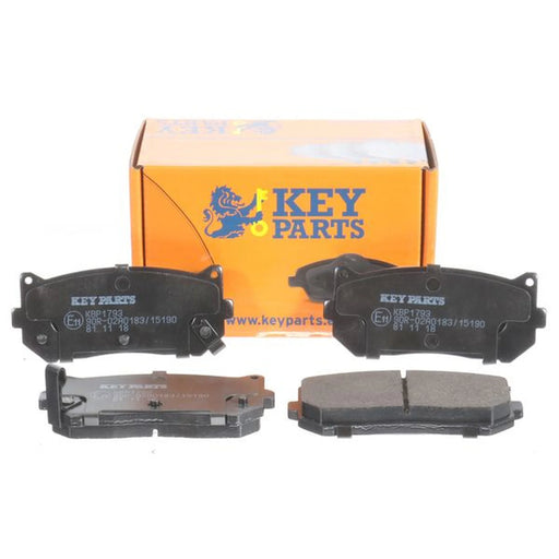 Key Parts 4 x Rear Brake Pad Set KBP1793
