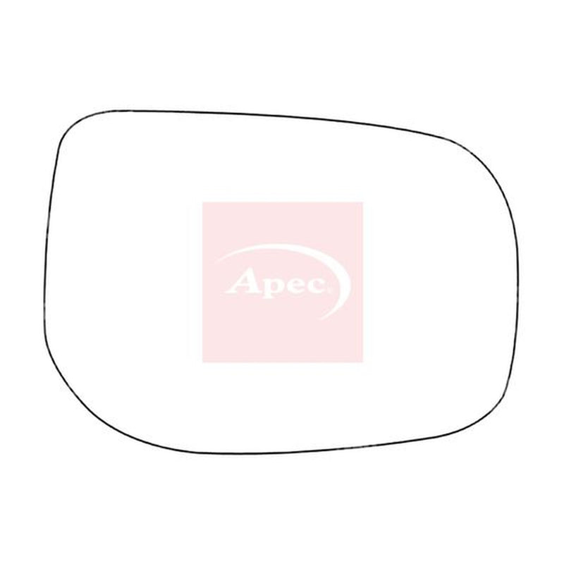 Apec Exterior Wing Mirror Glass Right AMS2190