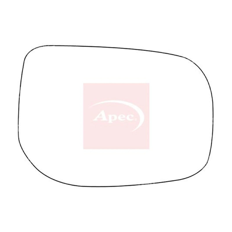 Apec Exterior Wing Mirror Glass Right AMS2190
