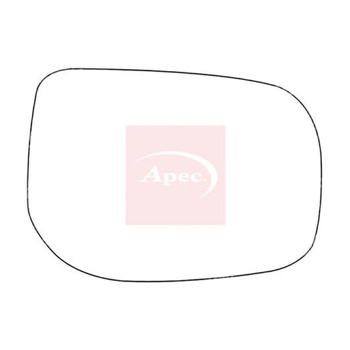 Apec Exterior Wing Mirror Glass Right AMS2190