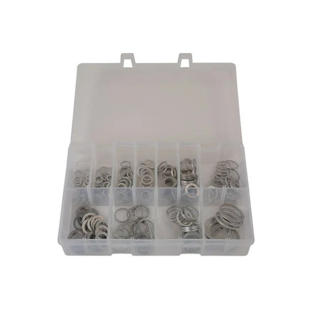 Connect Assorted Aluminium Washers Box 260pc - CPL