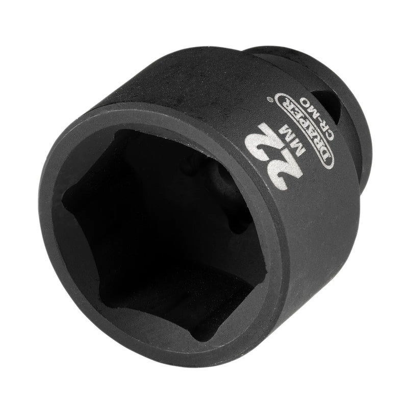Draper Hi-TORQ® Metric Impact Socket, 3/8" & 1/2" Drive