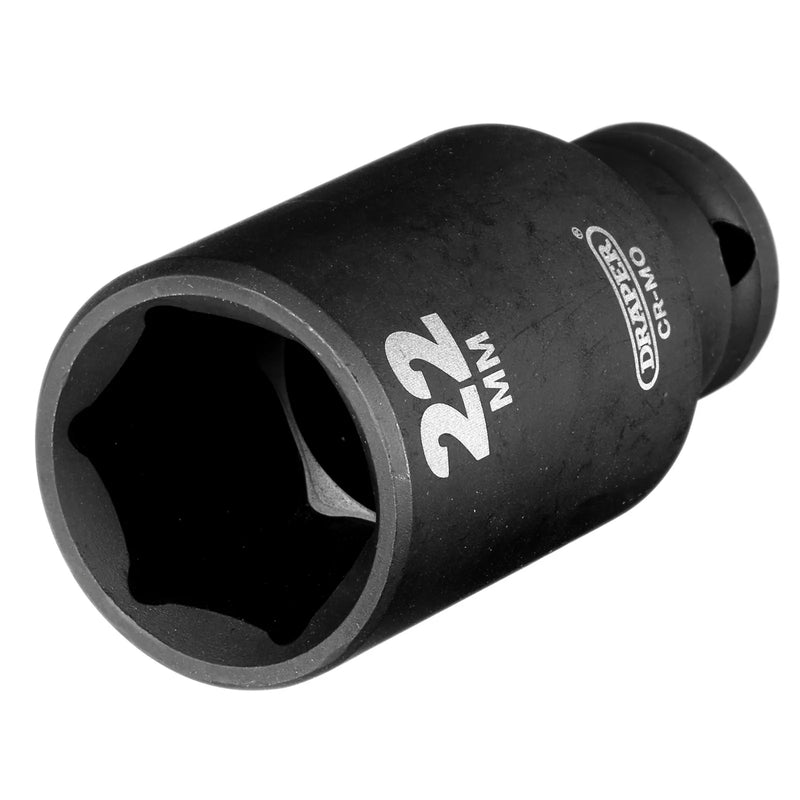 Draper Hi-TORQ® Metric Deep Impact Socket, 3/8" Drive