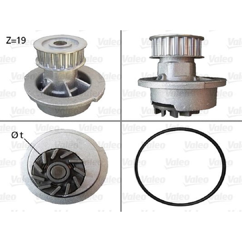 Valeo Engine Cooling Water Pump 506007