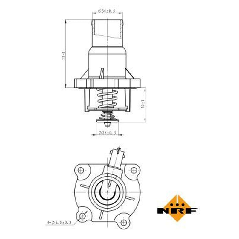 NRF Thermostat,Coolant 725030