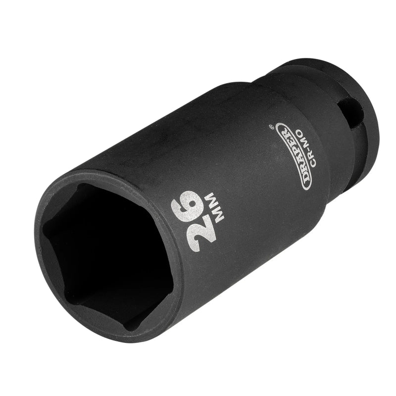 Draper Hi-TORQ® Metric Deep Impact Socket, 3/8" Drive