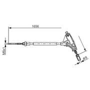 Bosch Handbrake Cable Front 1 987 477 871