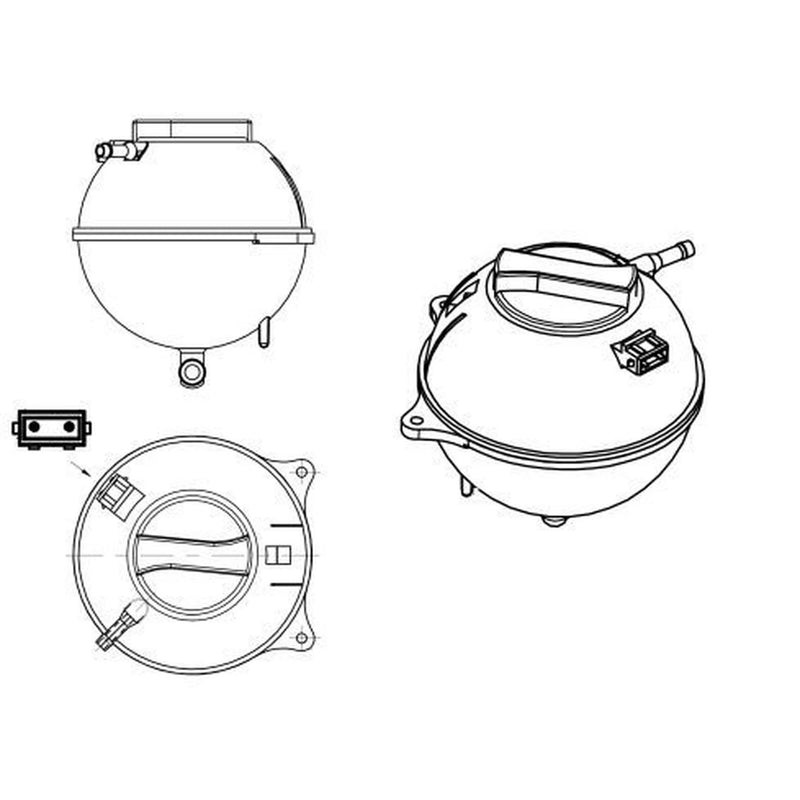 NRF Coolant Expansion Tank 454039