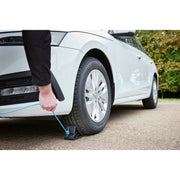 Draper Plastic Wheel Chocks, 2 Tonne (Pair)