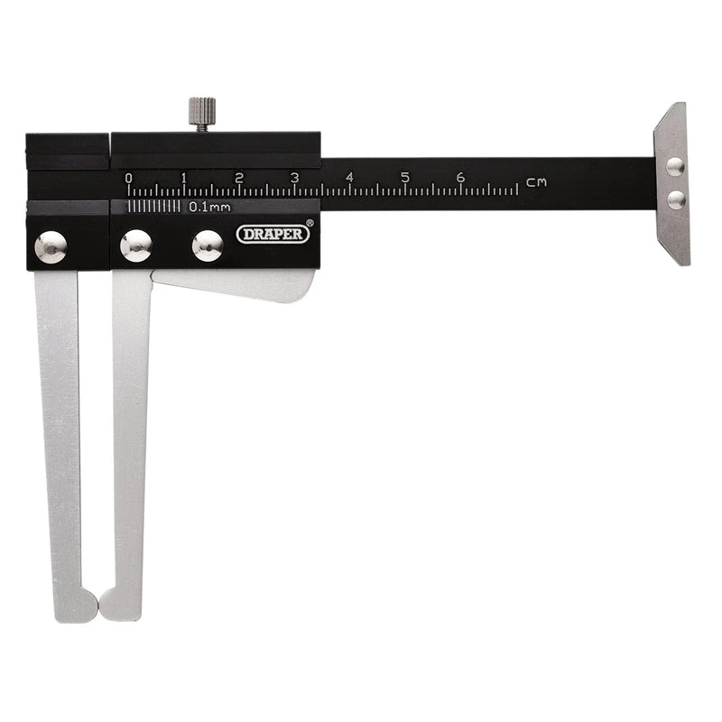 Draper Brake Disc Caliper with Tread Depth Gauge 0-60mm