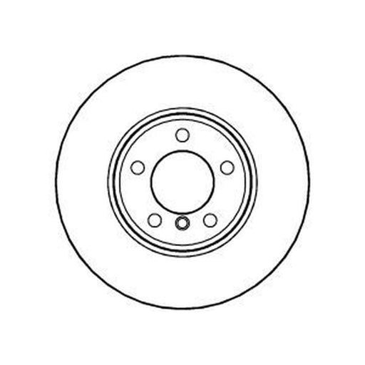 Abtex 2 x Vented Rear Brake Discs BD1094V