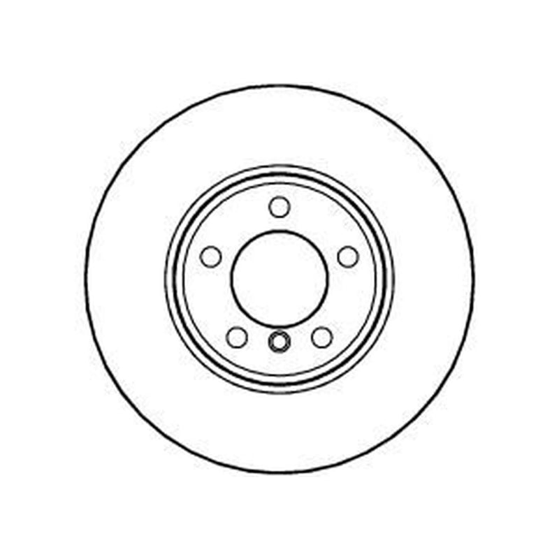 Abtex 2 x Vented Front Brake Discs BD1095V